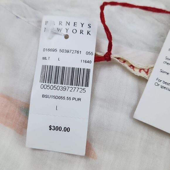 Banjanan NWT Greta Dress White‎ Floral Maxi Boho Size Large fits Medium - Picture 4 of 9